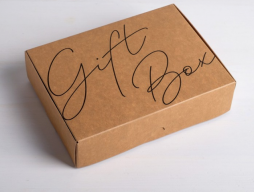 Коробка складная крафтовая Gift box (4789094)